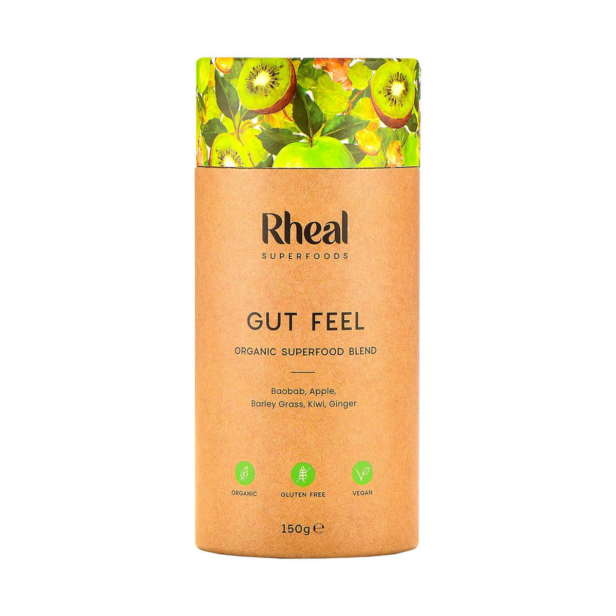 Rheal Superfoods Gut Feel superfood blend 150g, UK version