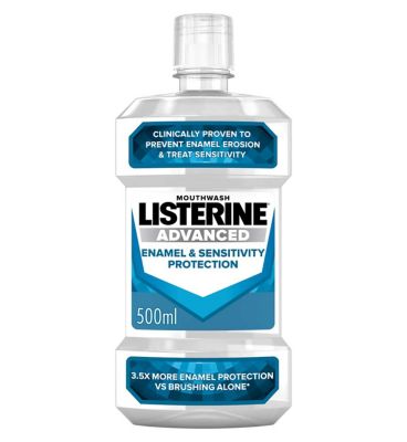 Listerine advanced enamel  SENS MW 500