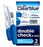 Clearblue Digital Pregnancy Test Combo Pack 2 Tests - Rapid Detection  Weeks Indicator