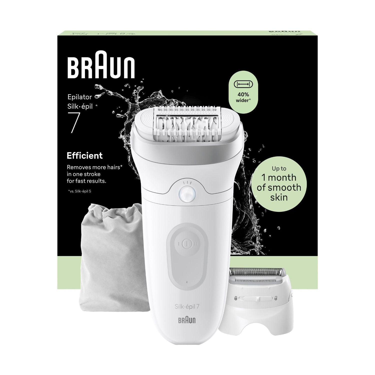 Braun Silk-épil 7 epilator model 7-030, UK version