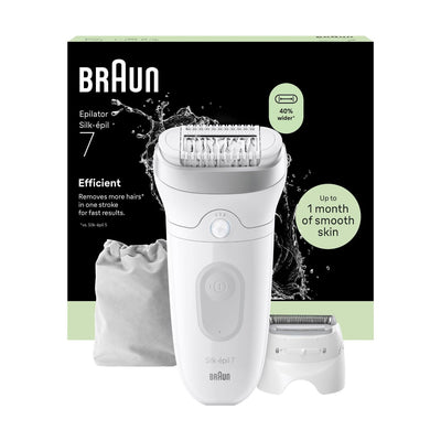 Boots Braun Silk-épil 7 Epilator For Easy Hair Removal Lasting Smooth Skin 7-030- Buy online at McGrocer