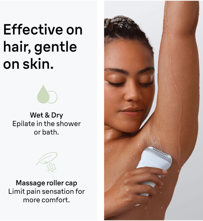 Braun Silk-épil 7 epilator for hair removal (British brand)