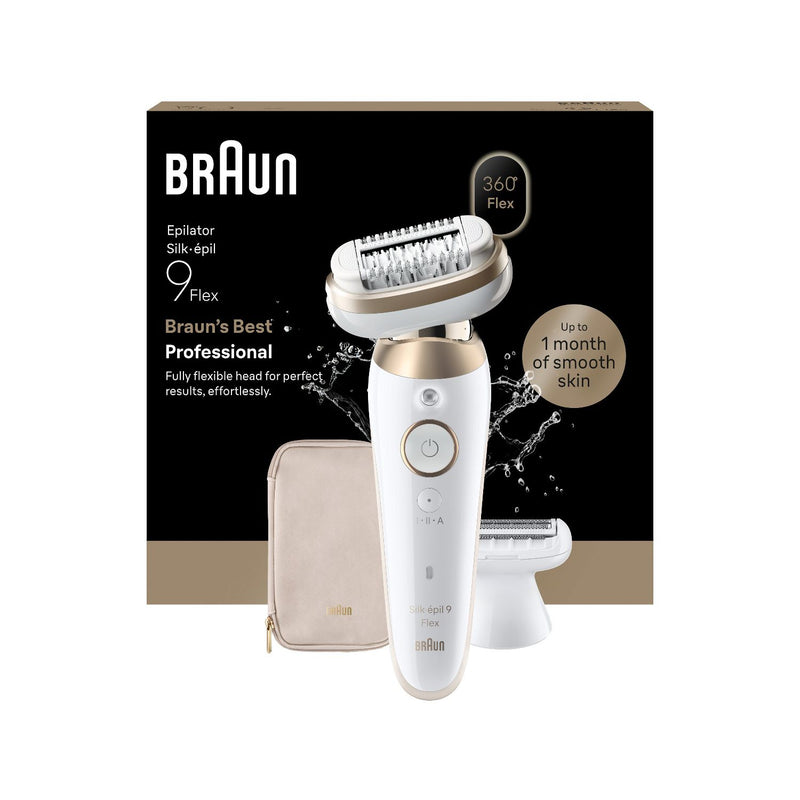 Braun Silk-épil 9 Flex epilator for hair removal (British brand)