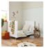 Tutti Bambini Fika mini cot bed white light oak (British brand)