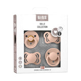 BIBS Try It Collection pacifier pack blush size 1, UK version