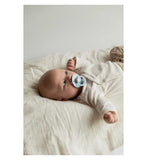 BIBS baby blue soothers 4 pack with round nipple - British product