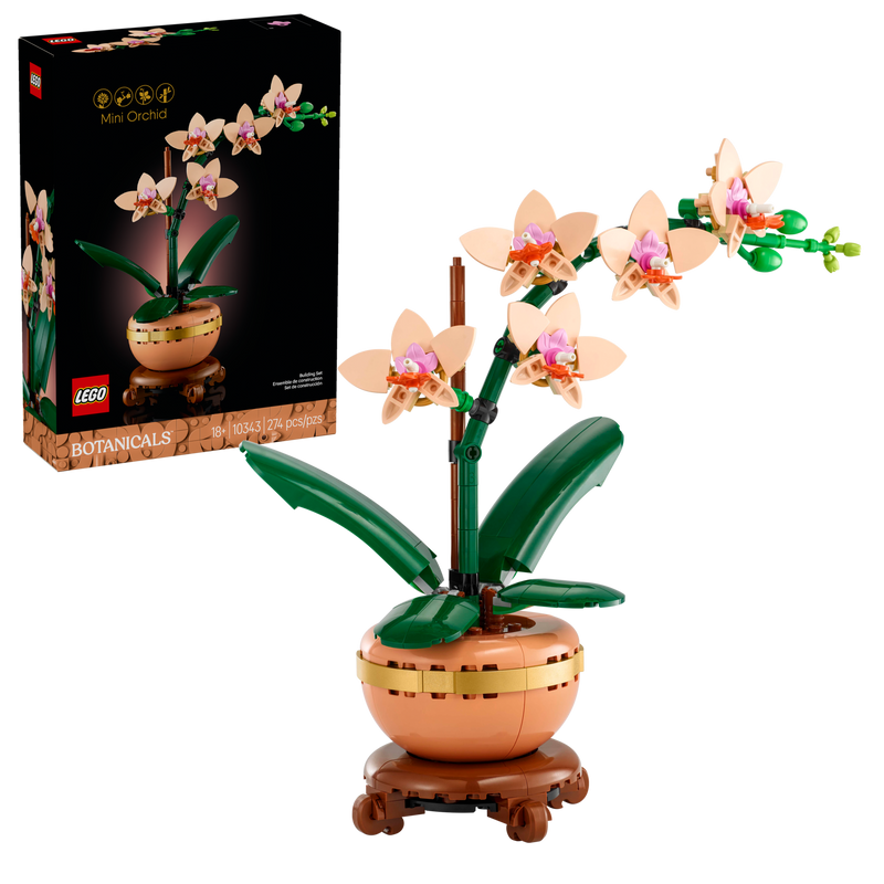 LEGO Mini Orchid building set 274 pieces, imported from the UK