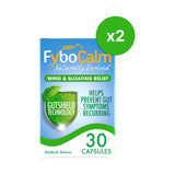FyboCalm wind and bloating relief 60 capsules bundle - British product