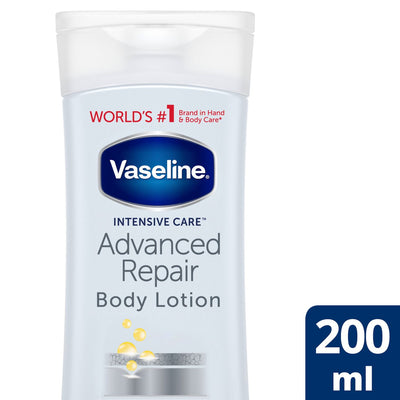 Boots Vaseline Advanced Repair Body Lotion Unscented 200ml- Buy online at McGrocer