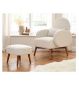 Tutti Bambini Micah Vuggende Stol Boucle Fresh Cream