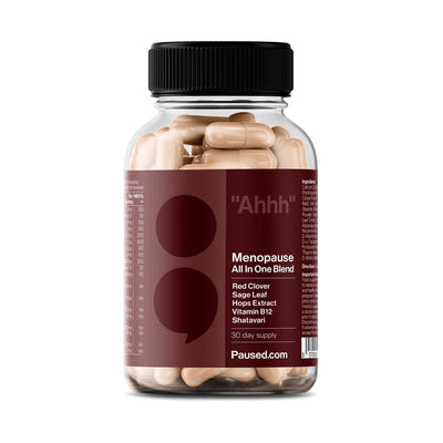 Boots Paused.com Menopause All-In-One Blend Dietary Supplement - 60 Capsules- Buy online at McGrocer