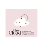 Silver Cloud satin gift set heart print - British product