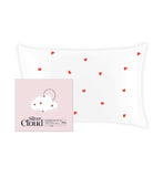 Silver Cloud satin gift set heart print - British product