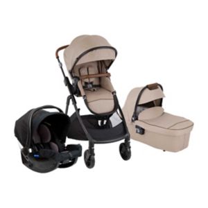 Graco Near2Me Kombi Haferflocken Schwarz Kinderwagen Reisesystem