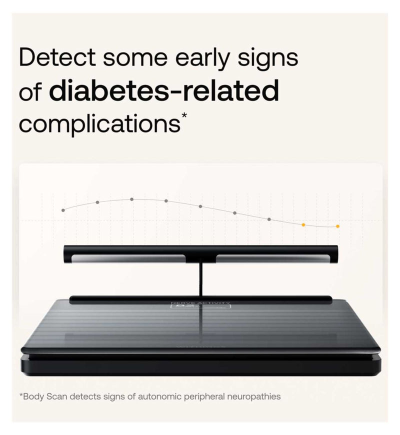 Withings Body Scan smart scale white, UK version