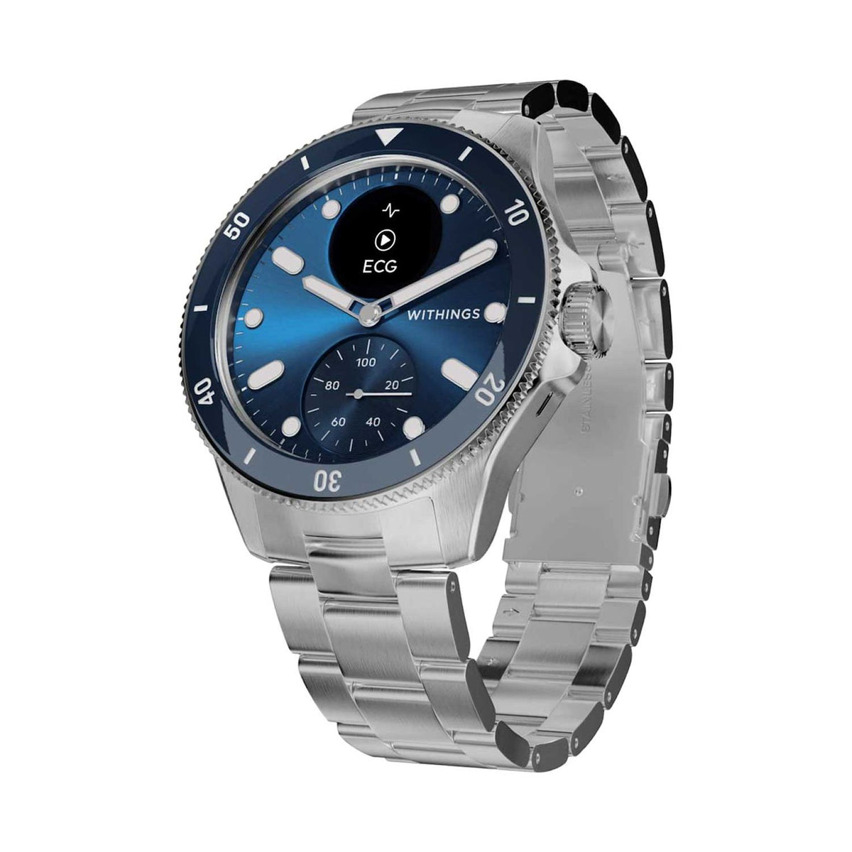 Withings Scanwatch Nova Blue smartwatch - British product