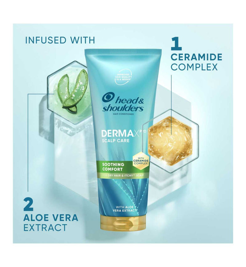 Head & Shoulders DermaXPro Soothing Comfort Conditioner 220ml, UK version