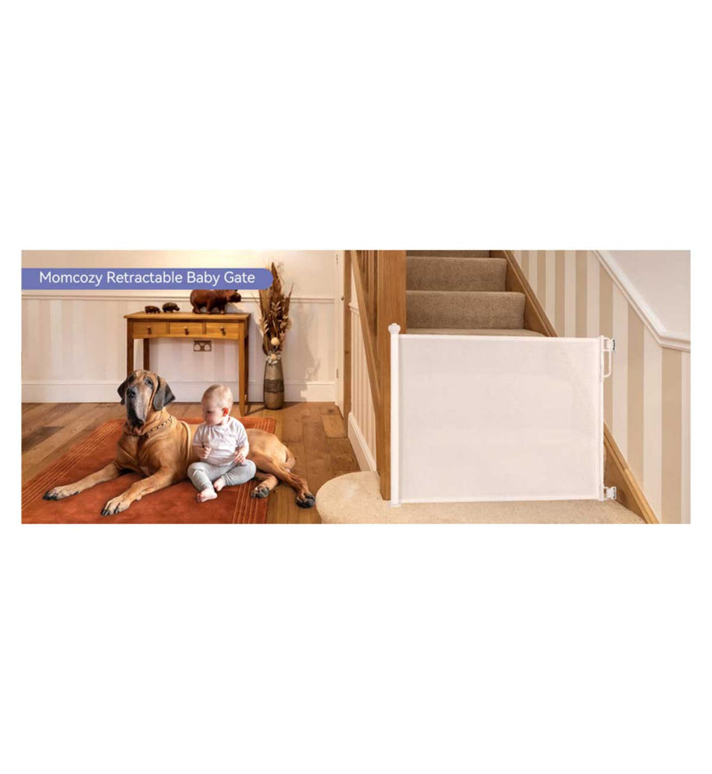 Momcozy baby gate retractable 55 inches, UK version
