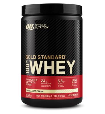Optimum Nutrition Gold Standard Whey Protein VANILLA ICE CREAM 300g