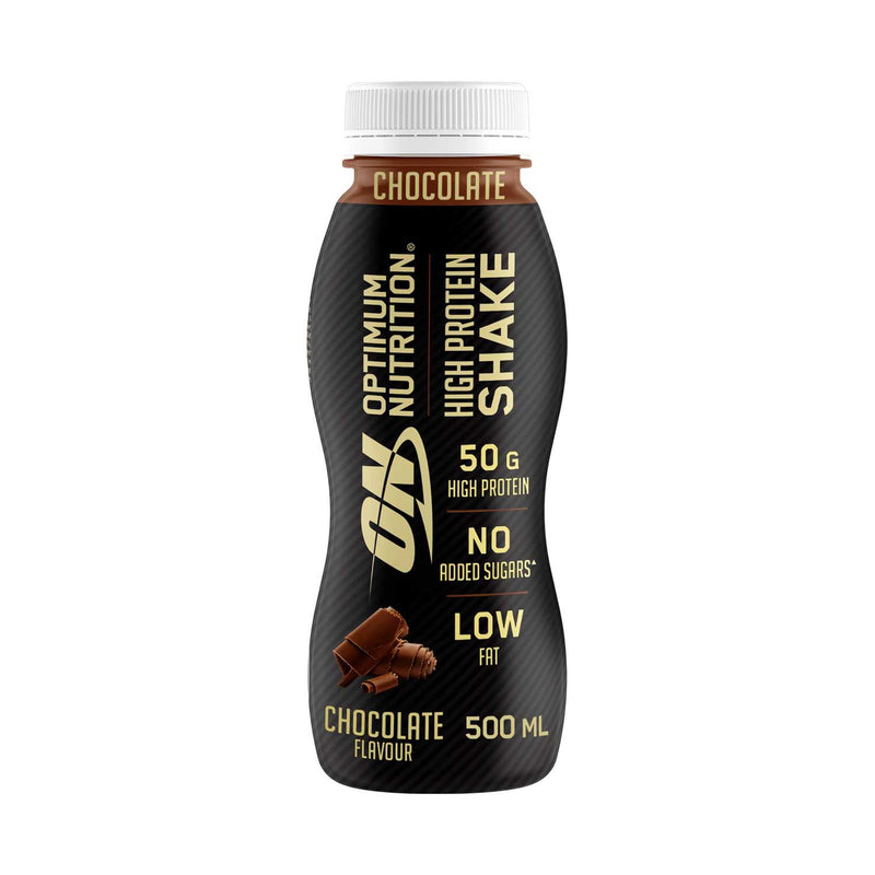 Optimum Nutrition Protein Shake Chocolate 500ml, imported from the UK