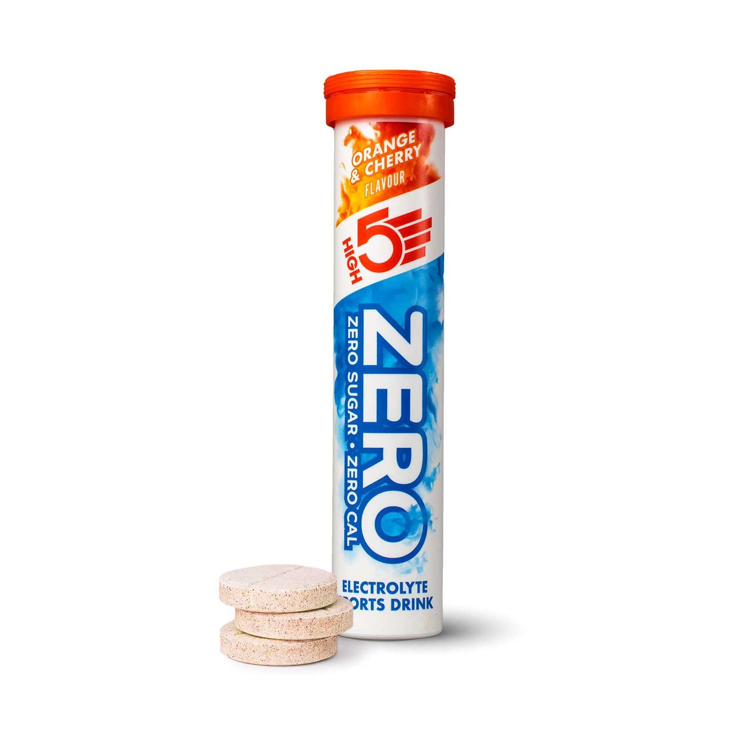 HIGH5 electrolyte hydration tabs Orange & Cherry 20 tabs (British brand)
