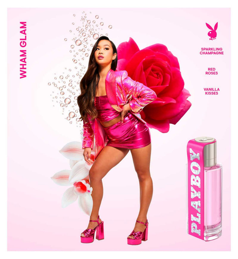 Playboy Wham Glam Eau de Toilette 100ml fragrance - British product