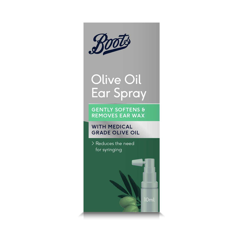 Boots olive oil ear spray 10ml - British product