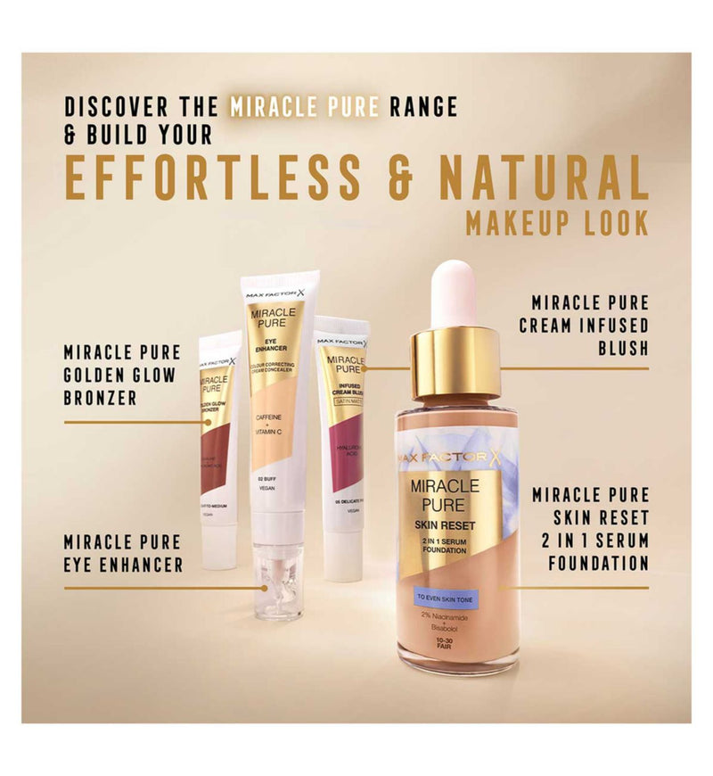 Max Factor Miracle Pure Golden Glow Bronzer, imported from the UK