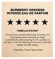 Burberry Goddess Intense Eau de Parfum 30ml - British product