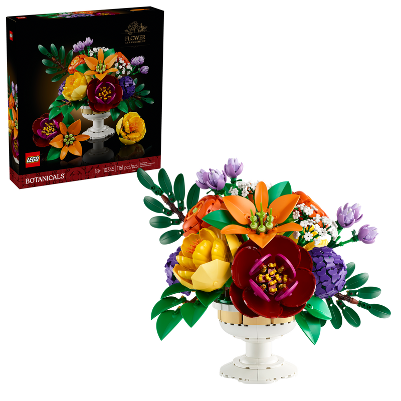 LEGO Flower Arrangement Botanicals 1161 Piece set- British product