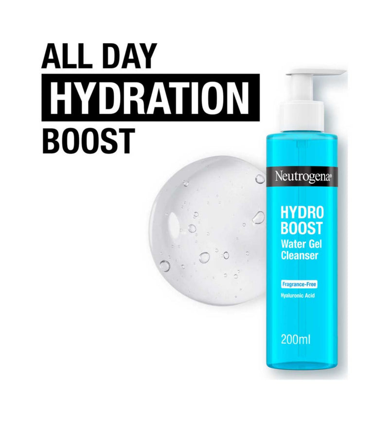 Neutrogena water gel cleanser 200ml, UK version