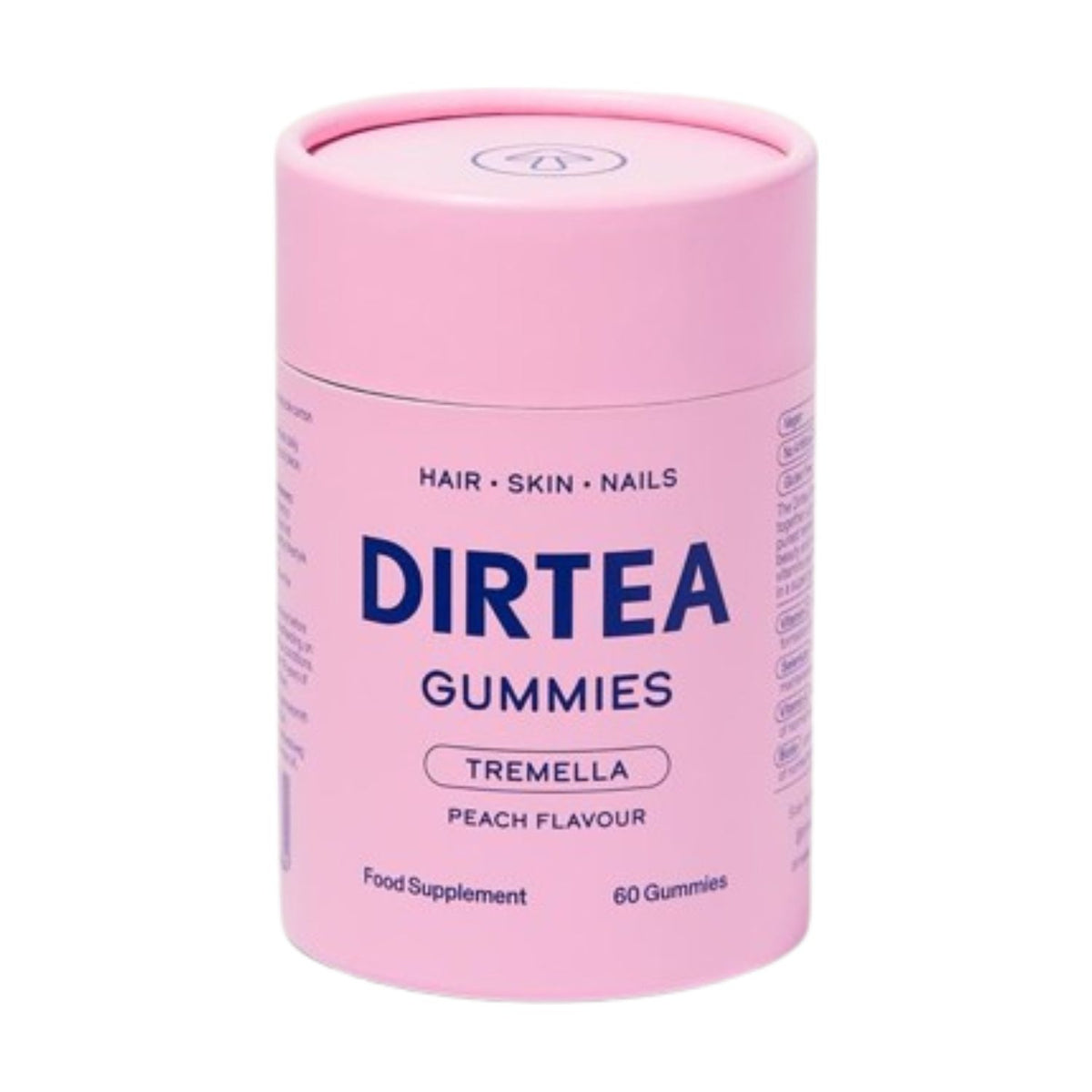 DIRTEA Tremella mushroom gummies peach 60g, UK version
