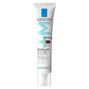 Boots La Roche-Posay Effaclar Duo+M Anti-Blemish Gel Moisturiser Tinted Deep 40ml- Buy online at McGrocer