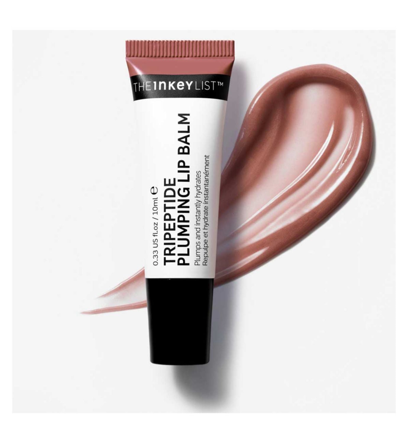 The INKEY List Tripeptide Plumping Lip Balm Mocha Tint (British brand)