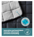 Silentnight cooling weighted blanket 6.8kg - British product