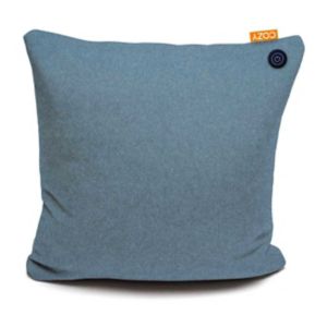 COZY UNA wireless heated cushion royal blue 45x45cm - British product