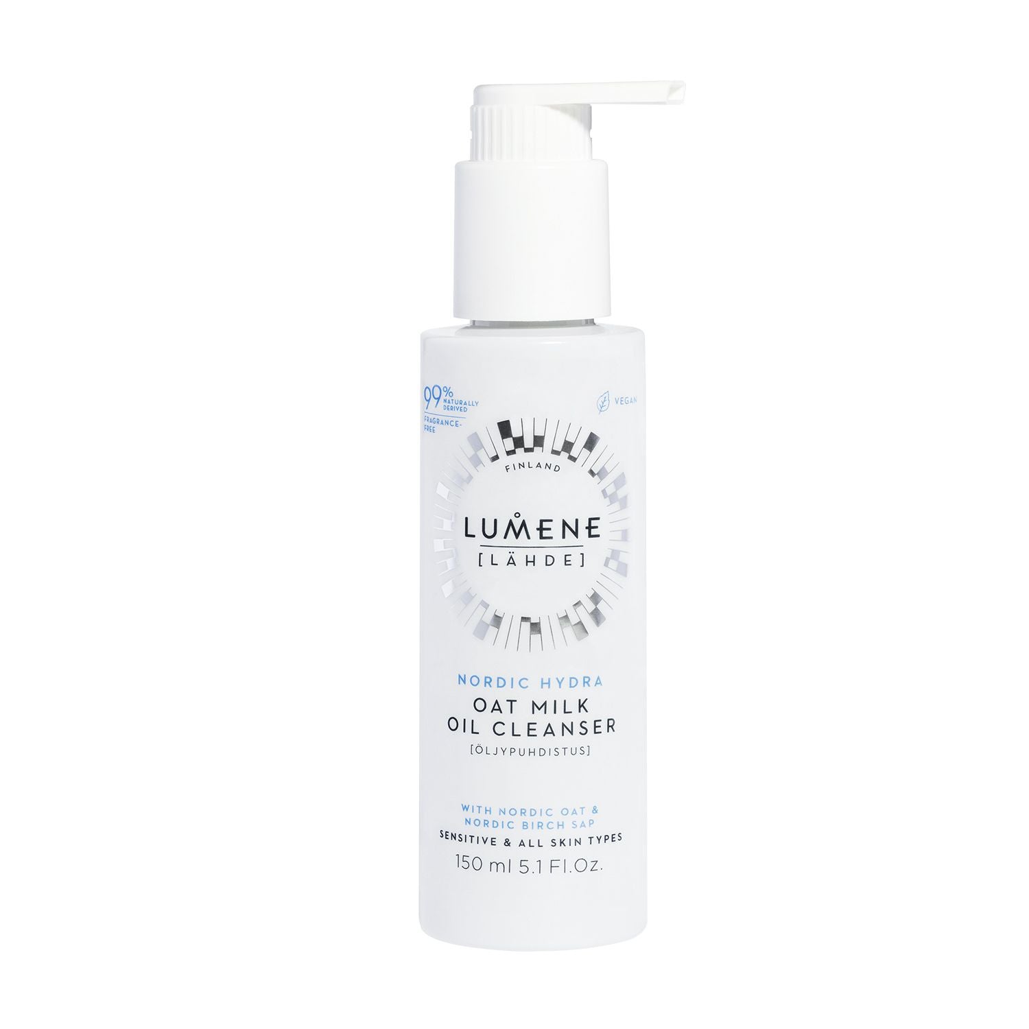 LUMENE Nordic Hydra Oat Milk Oil Cleanser 150ml, UK version