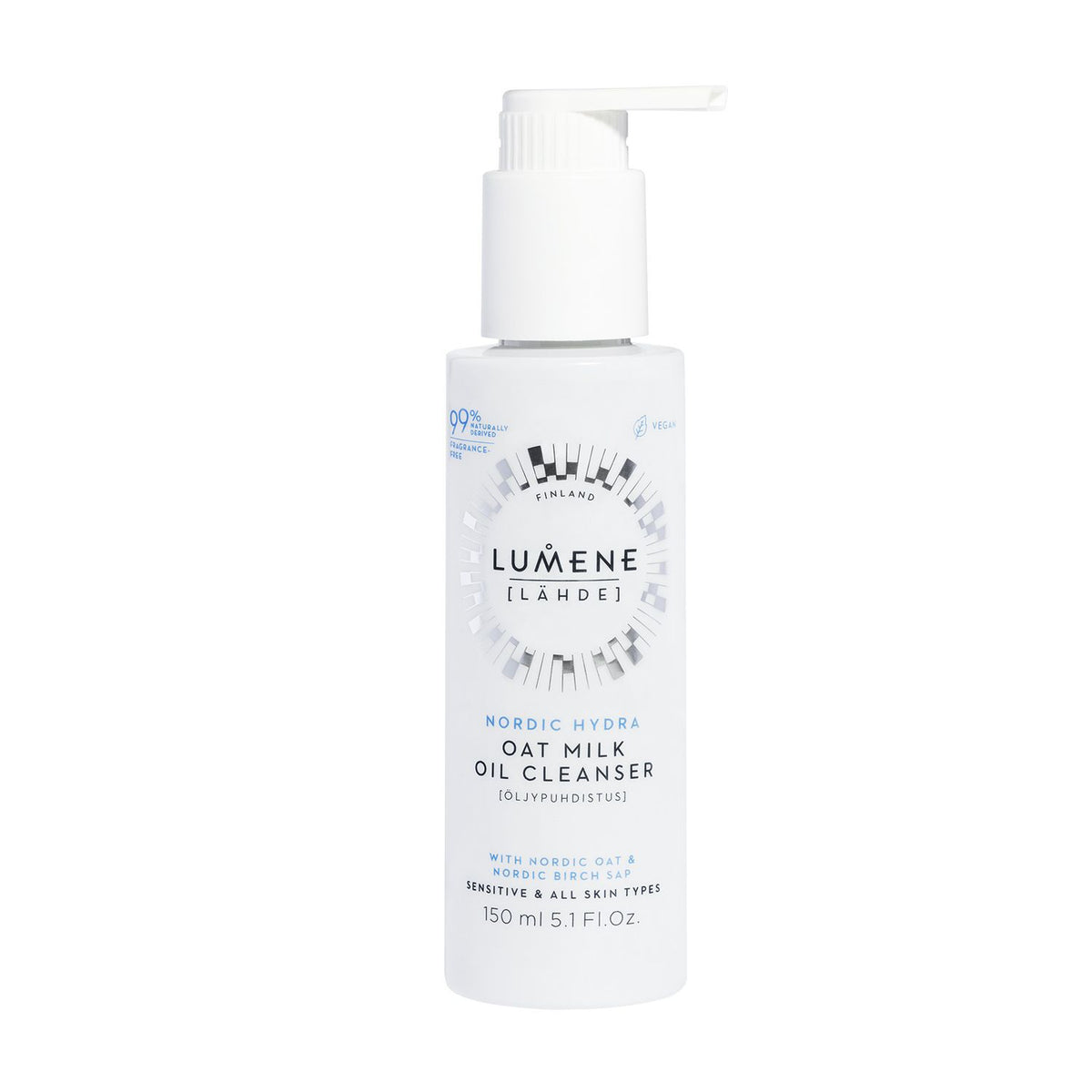 LUMENE Nordic Hydra Oat Milk Oil Cleanser 150ml, UK version