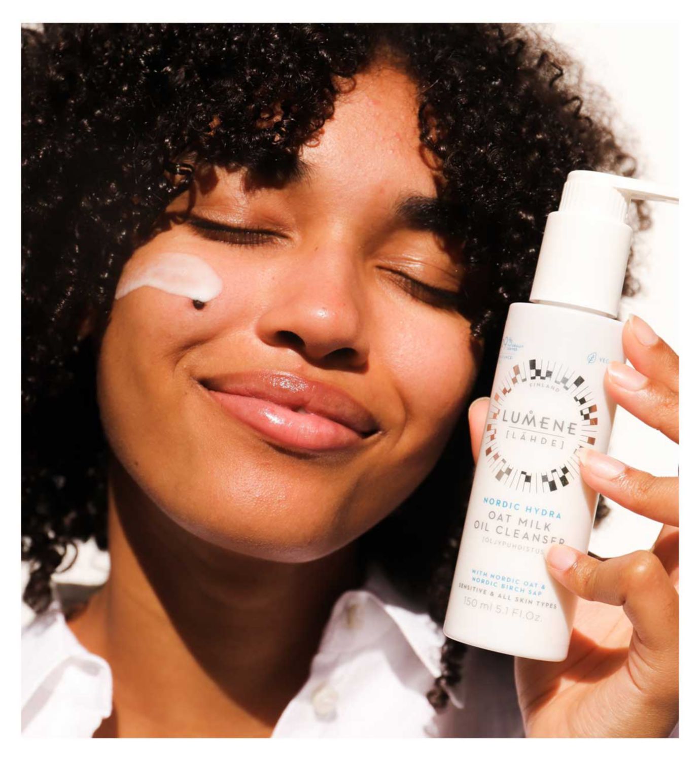 LUMENE Nordic Hydra Oat Milk Oil Cleanser 150ml, UK version