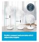 Ventilateur sur pied Silentnight Airmax 1800 de 45,7 cm oscillant