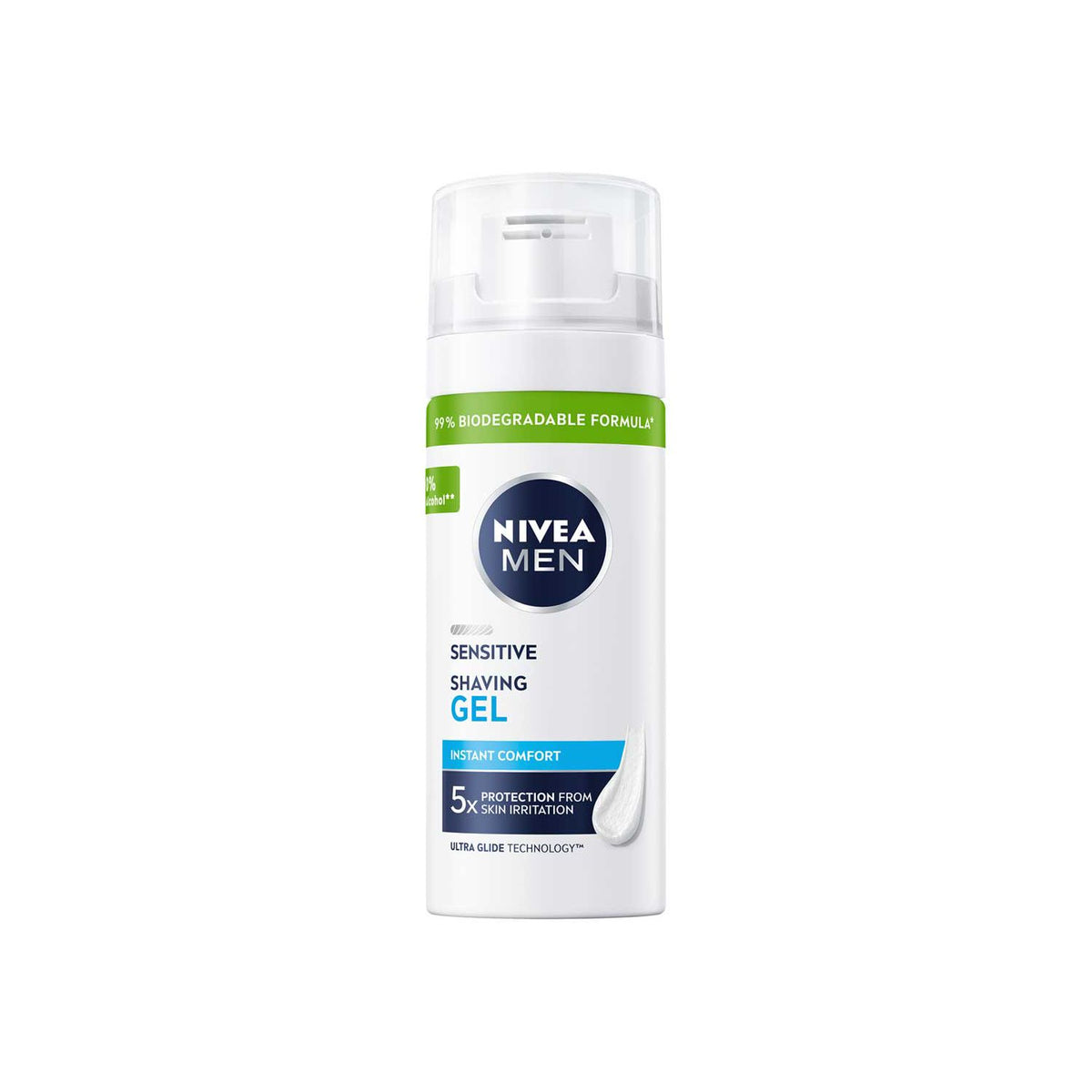 NIVEA sensitive shave gel 30ml, imported from the UK