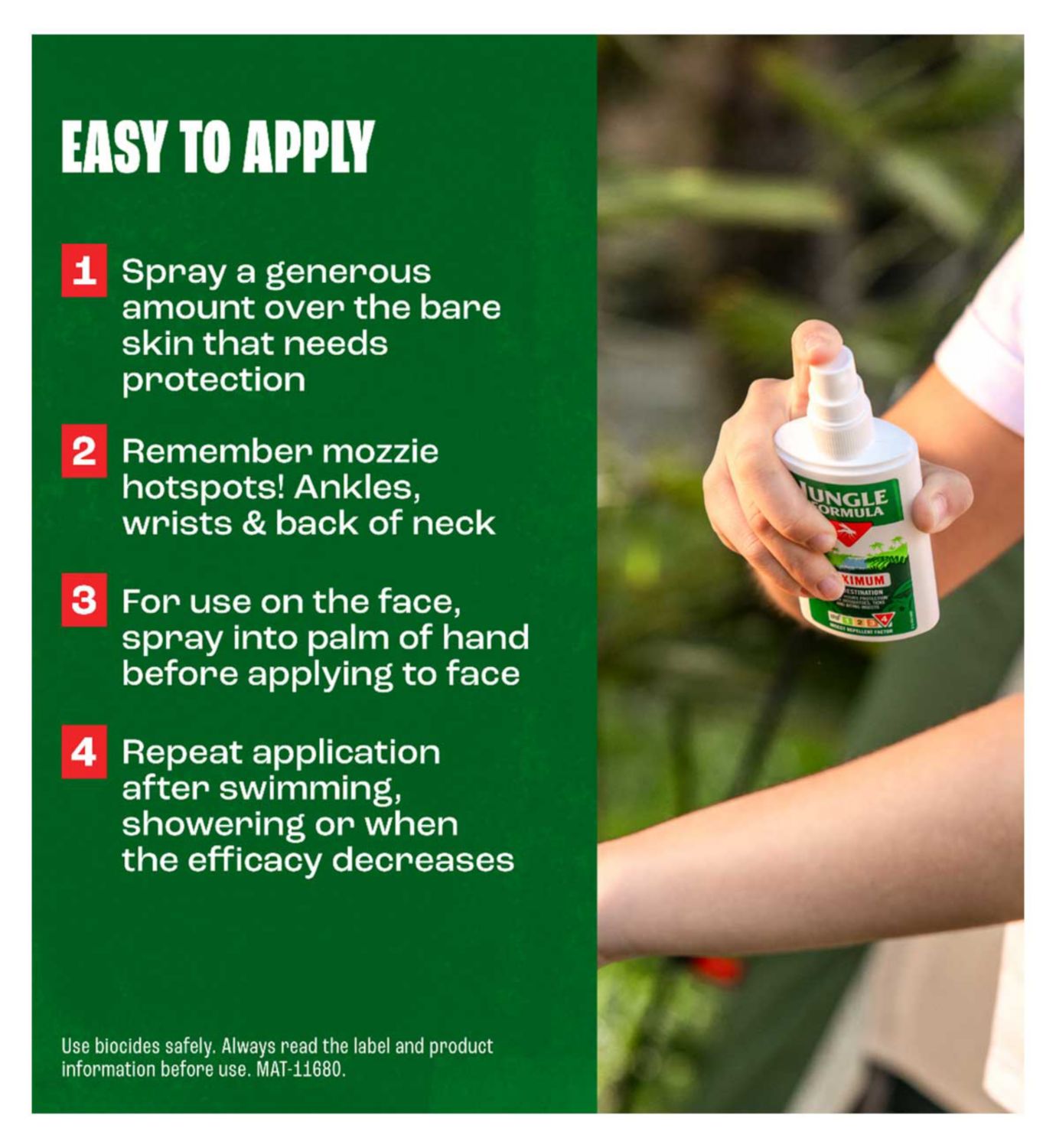 Jungle Formula Max insect repellent bundle with aerosol and roll on (British brand)