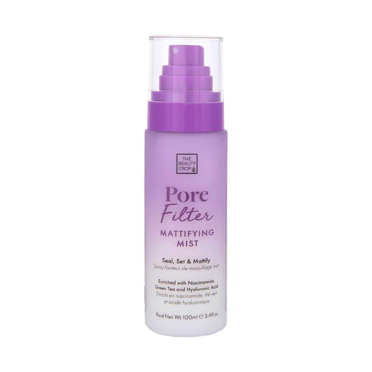 Beauty Crop pore filter mattifying setting mist UK version