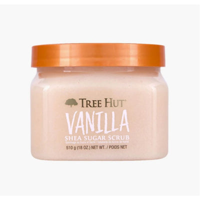 Boots Tree Hut Shea Sugar Scrub Vanilla Body Exfoliant 510g- Buy online at McGrocer