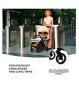 Kinderkraft Compact Apino Kinderwagen Rabenschwarz, UK-Version