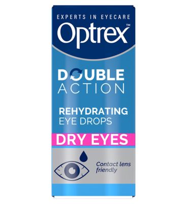 Optrex Double Action Rehydrating Dry Eye Drops - 10ml