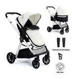 Babymore Mimi i-Size reisesystem sølv – britisk produkt