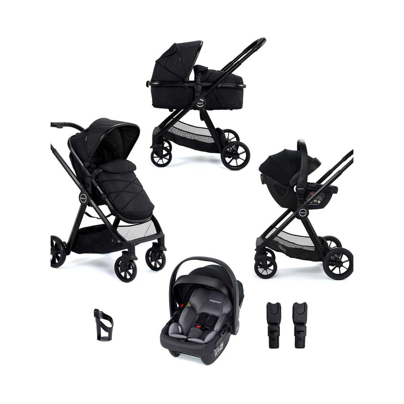 Babymore Mimi Travel System black car seat, UK version