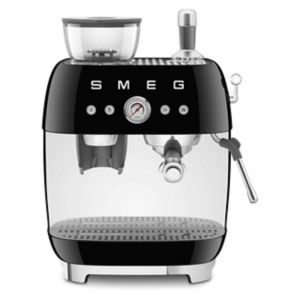 SMEG espresso coffee machine with grinder Black - British product