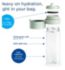 Brita Vital water filter bottle light green 600ml - British product